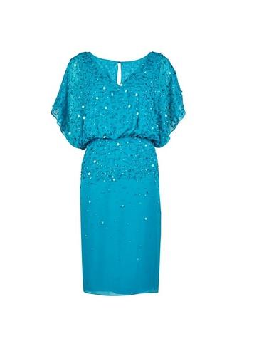 *showcase Teal Dani-may Midi Dress
