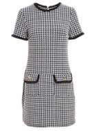 Dorothy Perkins *quiz Monochrome Check Shift Dress