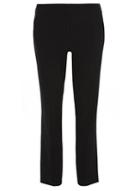 Dorothy Perkins Black Poly Slim Leg Trousers