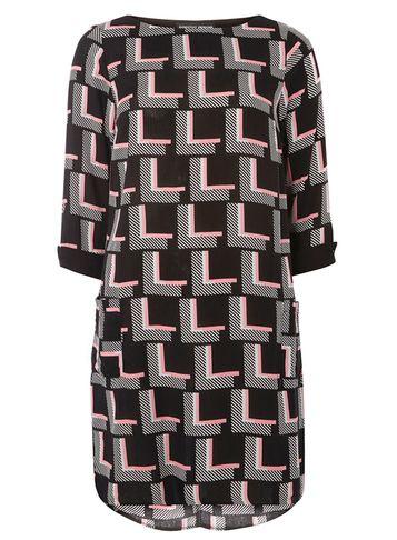 Dorothy Perkins Geo Print Shift Dress