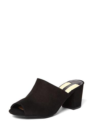 Dorothy Perkins Black 'saturn' Coverage Mules