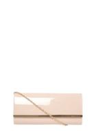 Dorothy Perkins Neutral Structured Clutch Bag