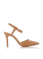 *head Over Heels By Dune Nude 'catelee' Mid Heel Shoes