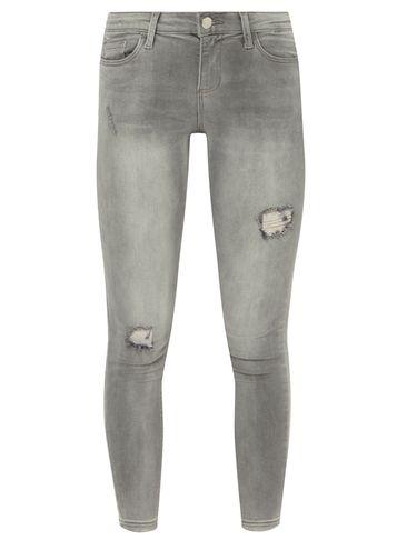 Dorothy Perkins Petite Grey Darcy Ankle Grazer Jeans