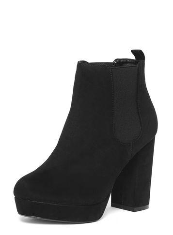 Dorothy Perkins 'ascot' Black Platform Boots