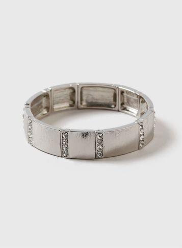 Dorothy Perkins Brushed Silver Bracelet