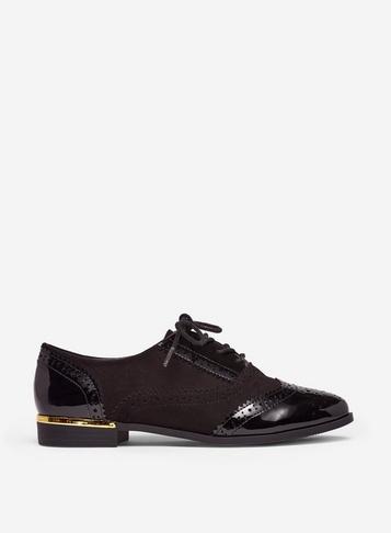 Dorothy Perkins Black 'loella' Brogues