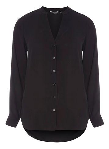 Dorothy Perkins Black Drawcord Side Shirt