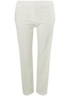 Dorothy Perkins Dp Curve White Ankle Grazer Trousers