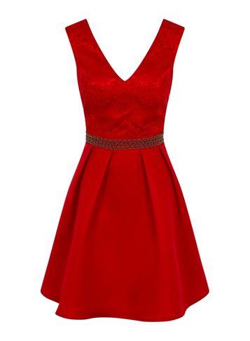 Dorothy Perkins *little Mistress Mini Lace Prom Dress