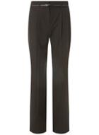 Dorothy Perkins Black Wide Leg Belted Trousers