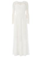 Dorothy Perkins *white 'rosaline' Maxi Dress