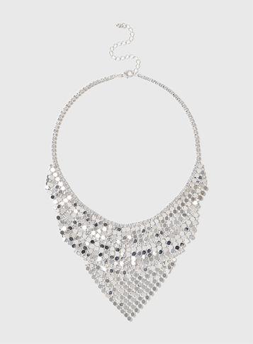 Dorothy Perkins Crystal Collar Necklace
