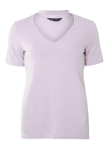 Dorothy Perkins Lilac Choker T-shirt
