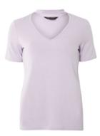 Dorothy Perkins Lilac Choker T-shirt