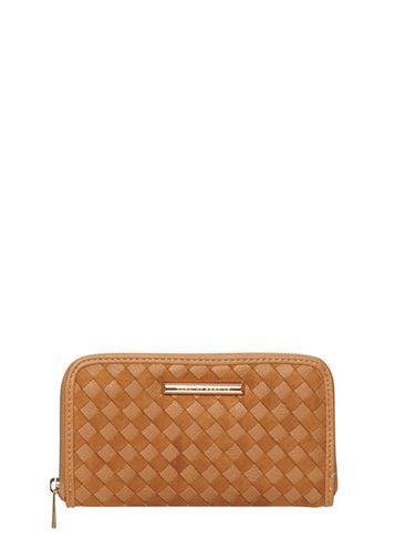 Dorothy Perkins Tan Woven Mix Purse