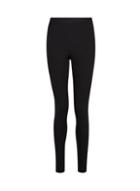 Dorothy Perkins *tall Black Side Zip Bengaline Trousers