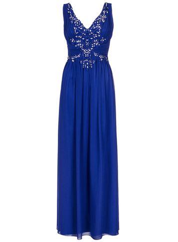 Dorothy Perkins *quiz Chiffon Sequin Maxi Dress
