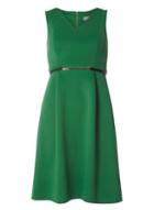 Dorothy Perkins Petite Green Belted Prom Dress