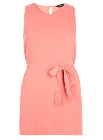 Dorothy Perkins Pink Sleeveless Tie Tunic