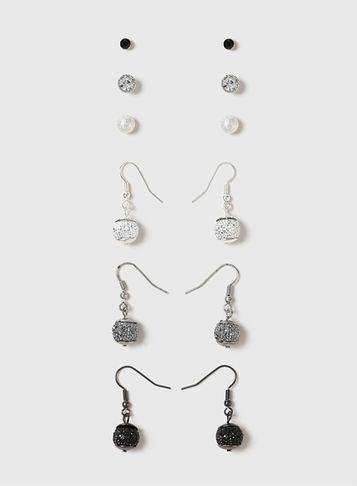 Dorothy Perkins Multi Pack Shamballa Stud Earrings