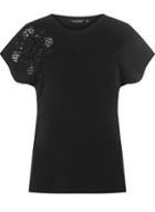 Dorothy Perkins Black Embellished T-shirt