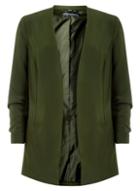 Dorothy Perkins *tall Green Jacket