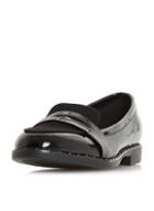 *head Over Heels By Dune Black Haze Flat Shoes