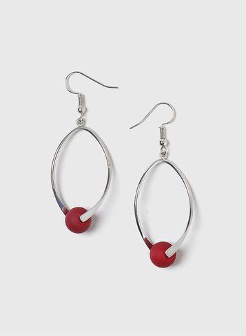 Dorothy Perkins Twist Rubber Ball Earrings