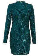 Dorothy Perkins *quiz Green Sequin Bodycon Dress