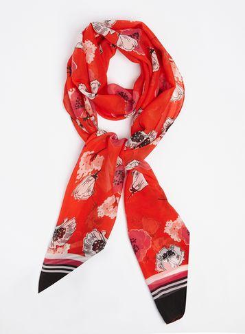 Dorothy Perkins Pink Hero Floral Scarf