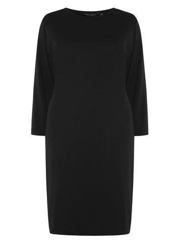 Dorothy Perkins Dp Curve Black Ponte Bodycon Dress