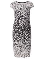 Dorothy Perkins *lily & Franc Monochrome Spotted Bodycon Dress