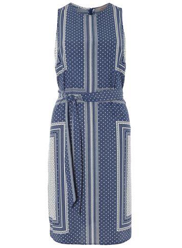 Dorothy Perkins Petite Scarf Print Midi Dress