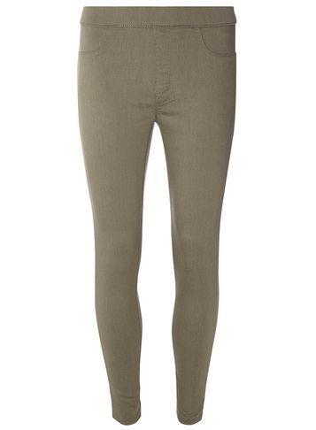 Dorothy Perkins Dark Khaki Eden Ankle Grazer - Ultra Soft Jeggings