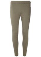 Dorothy Perkins Dark Khaki Eden Ankle Grazer - Ultra Soft Jeggings