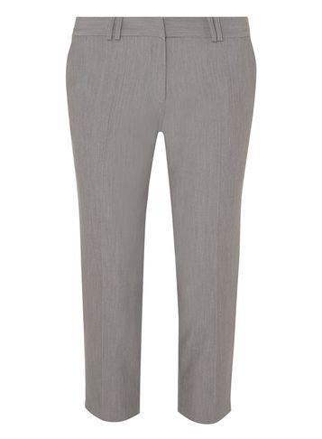 Dorothy Perkins Petite Grey 'naples' Ankle Grazer Trousers