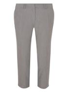 Dorothy Perkins Petite Grey 'naples' Ankle Grazer Trousers