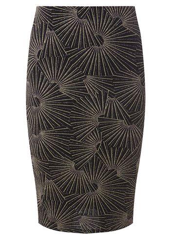 Dorothy Perkins Petite Glitter Pencil Skirt