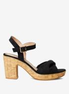 Dorothy Perkins Black 'roxanne' Wedge Sandals