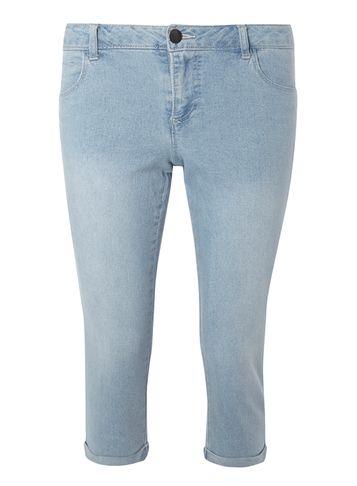 Dorothy Perkins Bleach Denim Crop Jean
