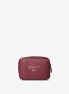Dorothy Perkins Burgundy Slogan Makeup Bag