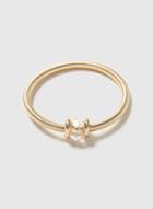 Dorothy Perkins Gold Facet Spring Bracelet