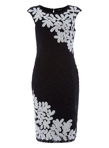 *roman Originals Black Lace Shift Dress