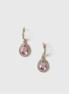 Dorothy Perkins Pink Teardrop Earrings