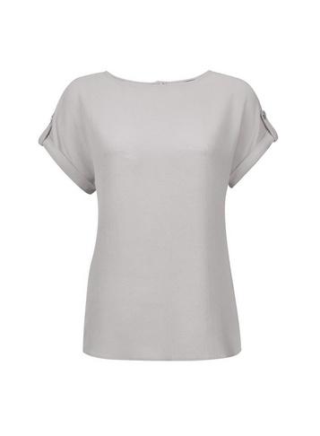 Dorothy Perkins Silver Button T-shirt