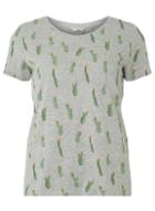 Dorothy Perkins *only Multi Coloured Cactus Print T-shirt