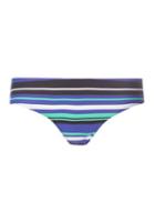 Dorothy Perkins *noisy May Blue Stripe Bikini Bottoms
