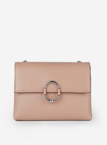 Dorothy Perkins Nude Ring Cross Body Bag