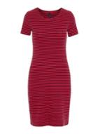 *vero Moda Red Short Sleeve Dress